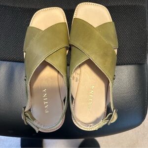 Olive Green Women's Sandals